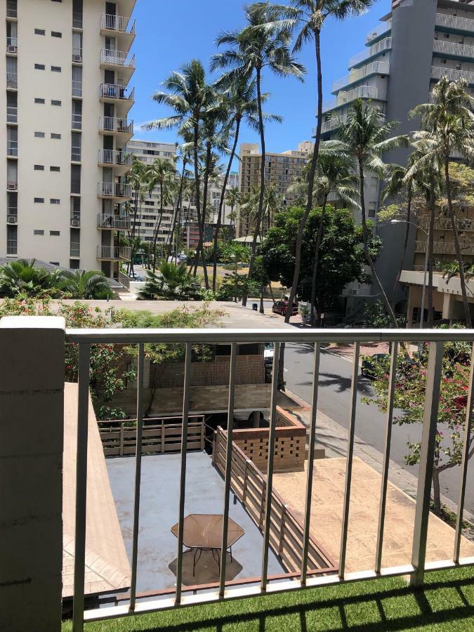 ホノルルPrivate Studio In The Heart Of Waikikiアパートメント エクステリア 写真